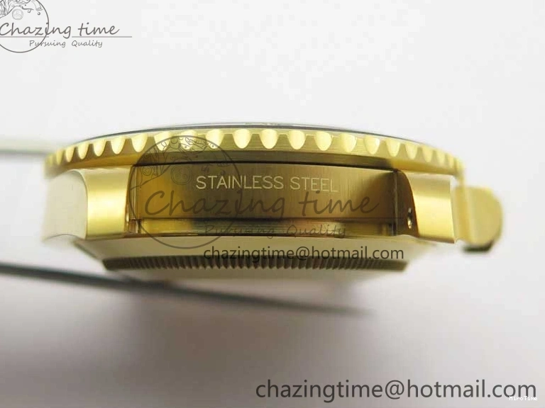 MiroTime 1223 Unisex Submariner 41mm 126618 LB YG EWF Blue Dial on YG Bracelet A 2615